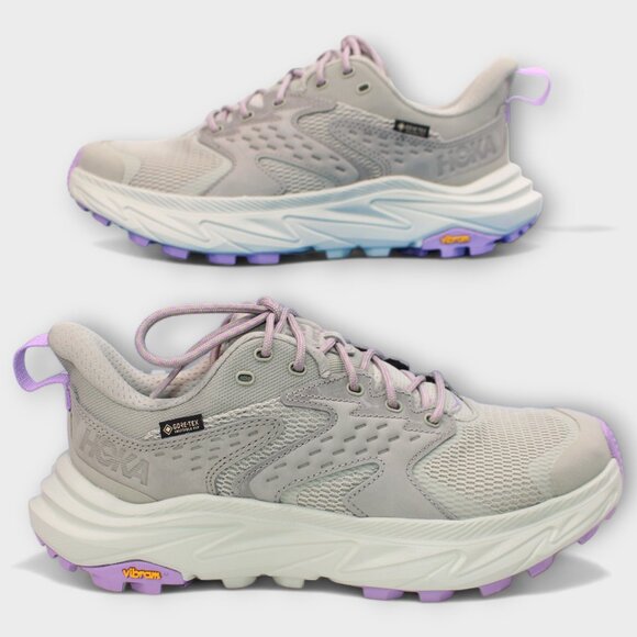 Hoka One One Shoes - Hoka Women's Anacapa 2 Low Gtx Hiker Shoe Waterproof Barley/Celadon Tint BYCL